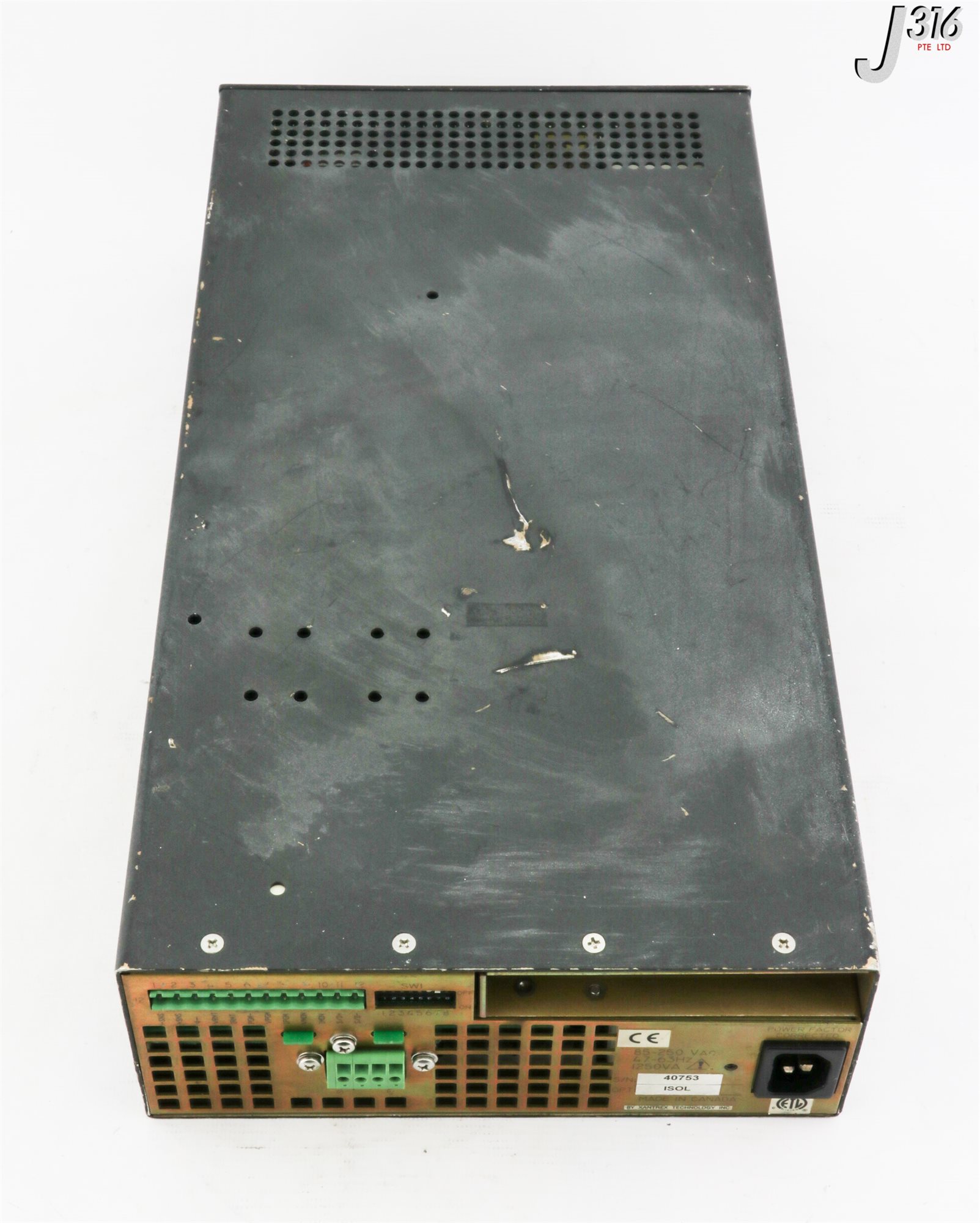 33359 XANTREX PROGRAMMABLE DC POWER SUPPLY, 150V 7A (PARTS) XHR